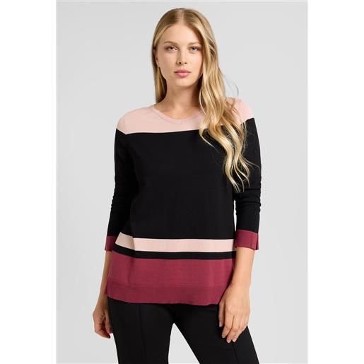 Luisa Viola maglia donna manica lunga scollo a v viscosa invernale luisa viola m534l0-05am