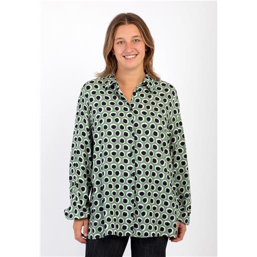 Luisa Viola camicia donna manica lunga fantasia 100% viscosa luisa viola 5305f0-4967