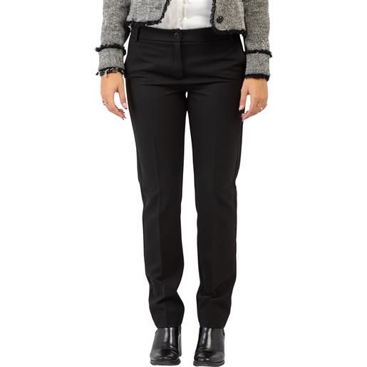 Emme marella pantalone donna lungo tessuto invernale art. Serata