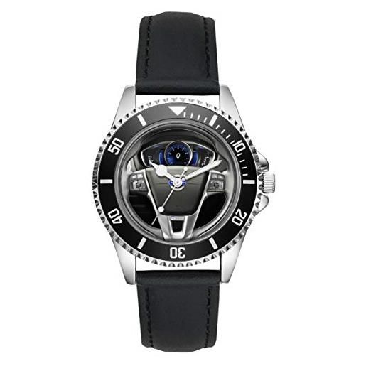 KIESENBERG Orologio da uomo Regalo per Alfa Romeo 159 Fan Cockpit Quarzo Analogico Orologio da polso L-20836