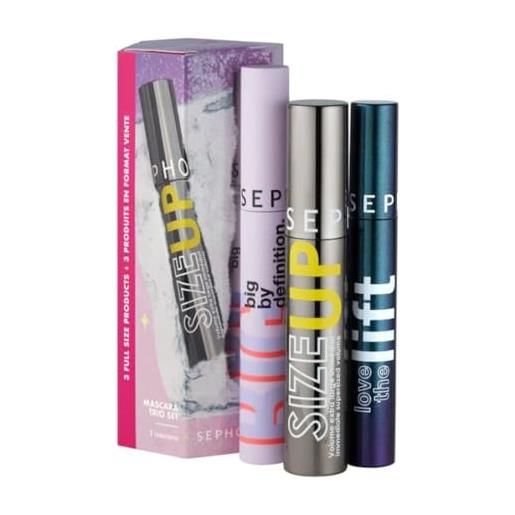 Sephora favorites limited edition mascara trio set - size up - big by definition - love the lift - full size