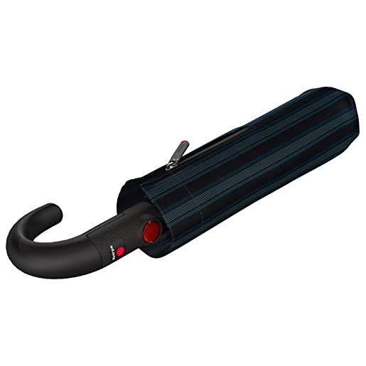 Knirps t. 260 medium duomatic crook handle 2line up black