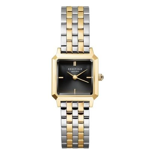 Rosefield THE BOXY XS - Orologio - burgundy rose gold coloured/rosso scuro