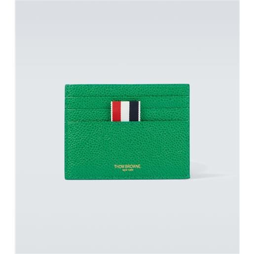 Thom Browne portacarte in pelle