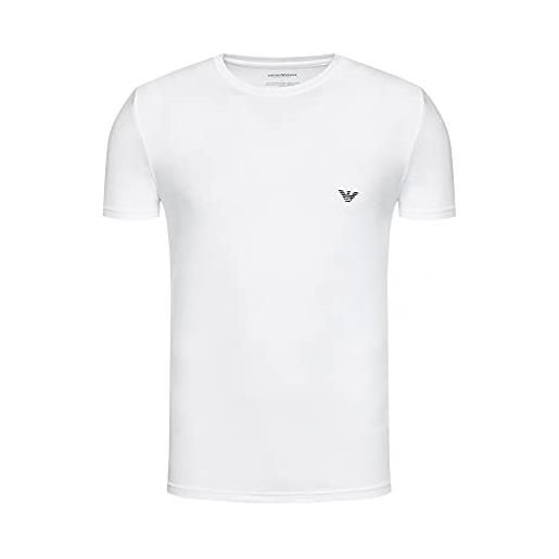 Emporio Armani underwear-maglietta big eagle t-shirt, bianca, xl uomo