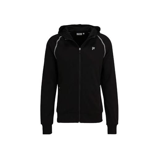 FILA strato: slim giacca sportiva, nero, m uomo