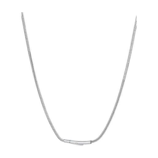 FashionJunkie4Life Collana con ciondolo ebraico in argento Sterling, per uomini e donne, Argento sterling