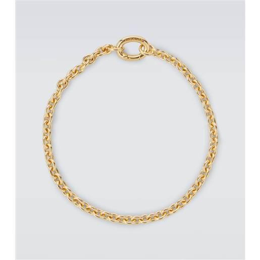 Tom Wood bracciale ada in argento sterling placcato oro