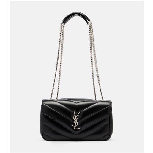 Saint Laurent borsa a spalla loulou small in pelle