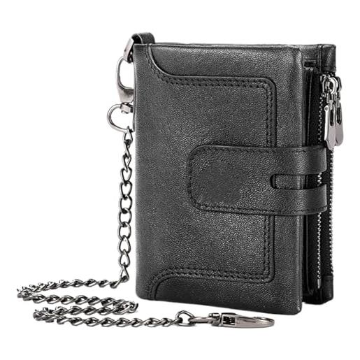 Saint Laurent Pochette con catena Cassandre nera