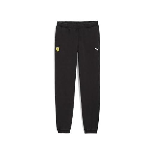 PUMA pantaloni della tuta scuderia ferrari sportswear da uomo m, black