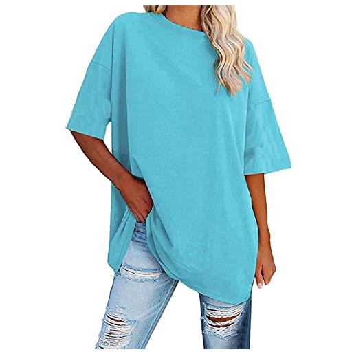 CXKOLD magliette divertenti ingegnere jeans baggy donna maglietta maniche lunghe donna termica maxi maglia per leggings magliette personalizzate bambini calcio t shirt bianca bambina 5 anni maglia