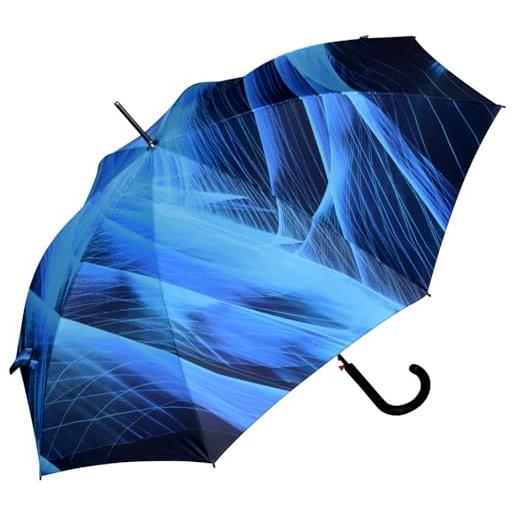 Knirps ombrellone t. 703 stick automatic supernova, spheres topaz, 103 cm