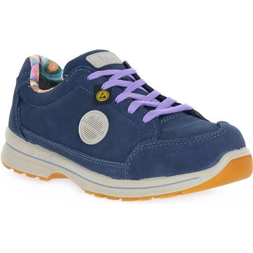 Scarpe Stringate Manitu In Pelle Morbida Blu Taglia 41 EU Scarpe Da
