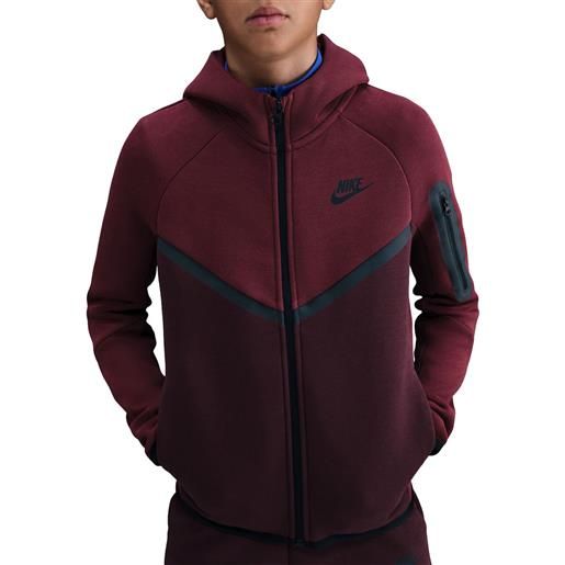 NIKE felpa con cappuccio full zip tech fleece bambino