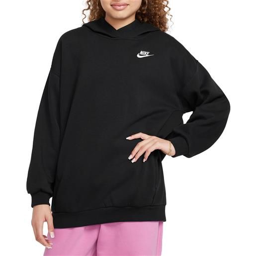 NIKE felpa con cappuccio club oversize bambina