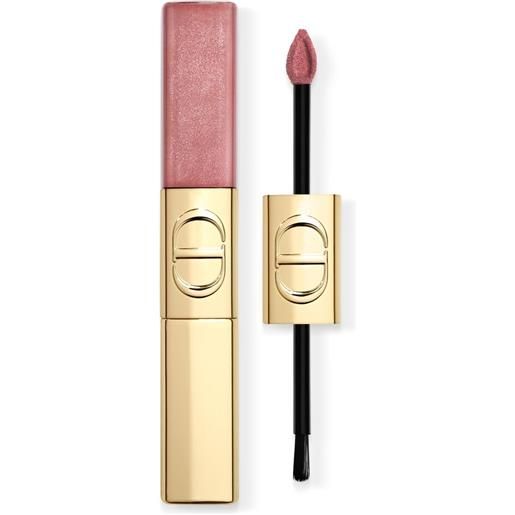 Dior rouge Dior sequin liquid duo 5 ml duo rossetto e gloss con finish glitterato o brillante 220 ribbons