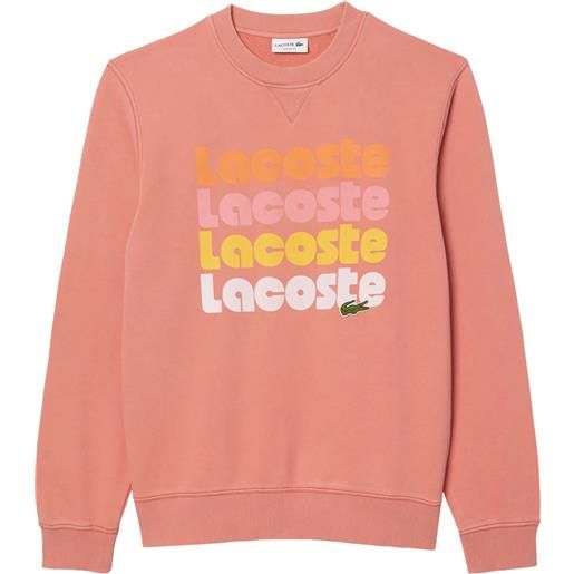 Lacoste felpa Lacoste jogger con stampa sfumata effetto slavato