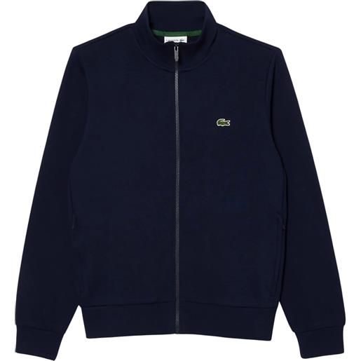 Lacoste felpa Lacoste regular fit jogger da uomo in cotone spazzolato con zip