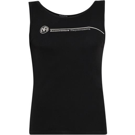 Enfants Riches Déprimés canotta russian na - nero