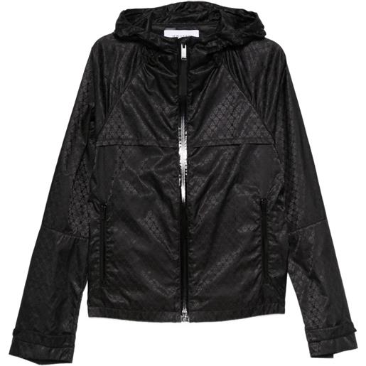 Alexander McQueen giacca con cappuccio e zip - nero