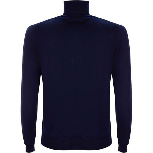 Cruciani maglione a collo alto - blu
