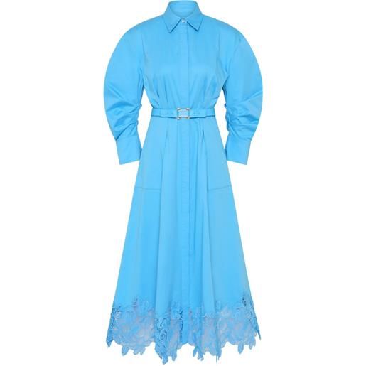 Rebecca Vallance chemisier midi montreux - blu