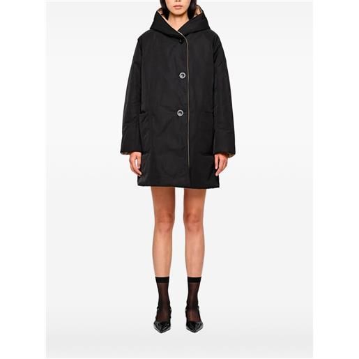 OOF WEAR giacca reversibile con cappuccio - nero