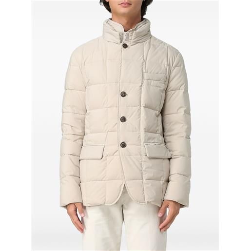 Fay piumino con bottoni - toni neutri