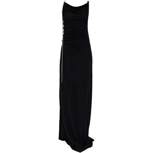 DSQUARED2 abito lungo con catena - nero