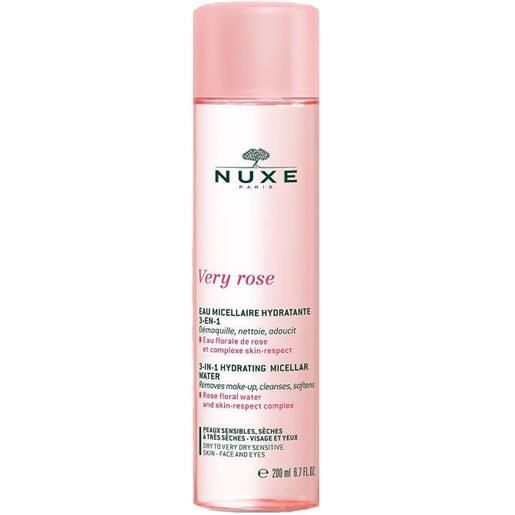Nuxe - very rose acqua micellare idratante 3 in 1 200 ml