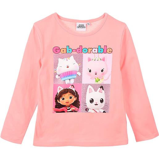 La casa delle bambole di Gabby - maglia lunga in cotone per bambina