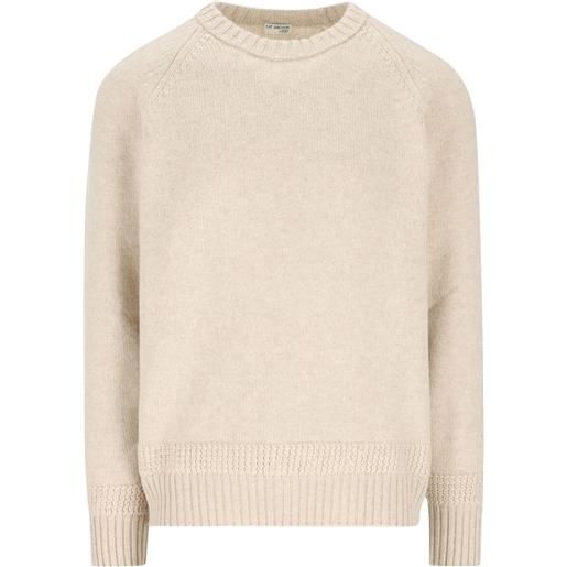 Fay maglione con applicazione sui gomiti - toni neutri