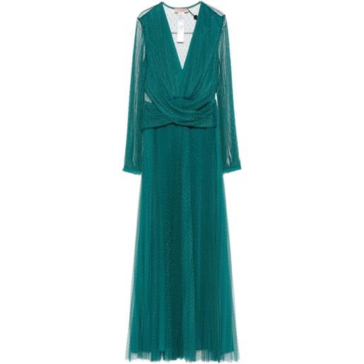 TWINSET abito a maniche lunghe - verde