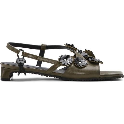 Cecilie Bahnsen sandali arna - verde