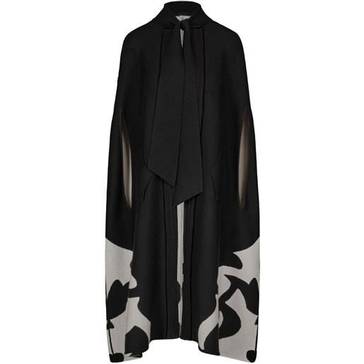 Johanna Ortiz mantella con nodo - nero
