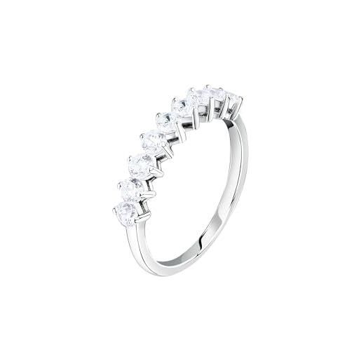 Morellato anello donna in argento 925% riciclato, collezione tesori, idee regalo fidanzata