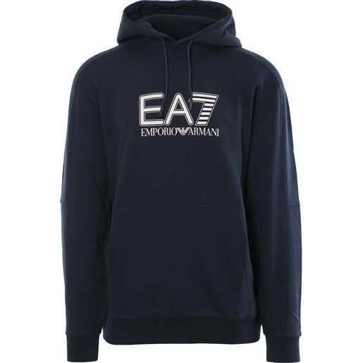 EA7 felpe blu navy