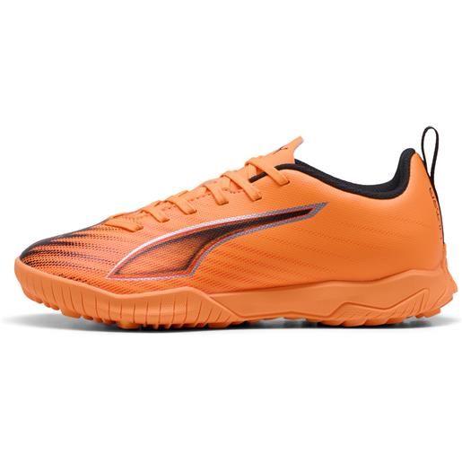 PUMA scarpe da calcio ultra 6 play tt per ragazzi, scarpe, arancione, 33