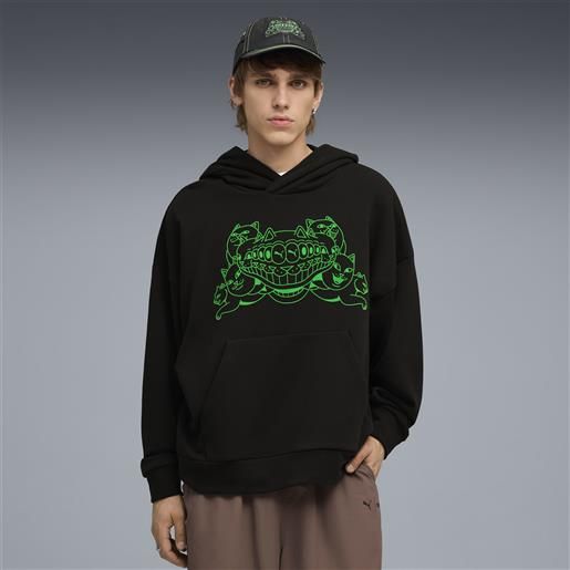 PUMA felpa con cappuccio PUMA x ripndip unisex, accessori, nero, s