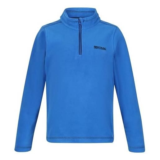Regatta hot shot ii half zip outdoor, pile bambini, oxfd. Blu/navy, 13 years