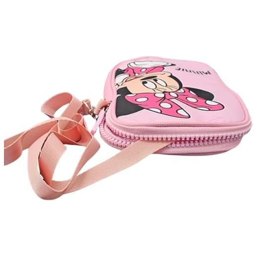 ILS I LOVE SHOPPING borsello bambino marsupio tracolla ragazzo spalla regolabile marsupio viaggio sportivo tempo libero gadget per minnie mouse