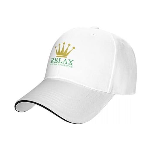 LHJHZDJC relax re berretto da baseball cappello uomo cappello di lusso donna uomo