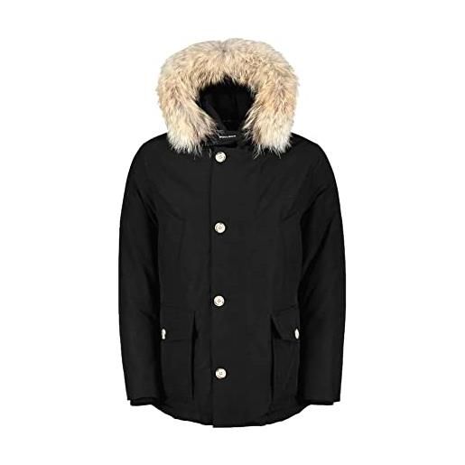 Woolrich John Rich & Bros. woolrich giaccone uomo artic anorak cfwoou0484mrut0001 blk nero taglia 2xl
