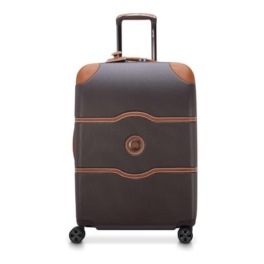 DELSEY PARIS delsey chatelet air 2.0, valigia rigida, 45,09 x 28,58 x 66,68 cm, marrone