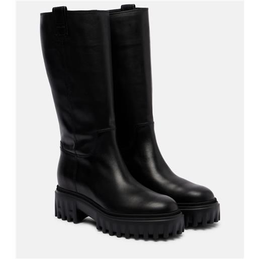 Hogan stivali h700 in pelle