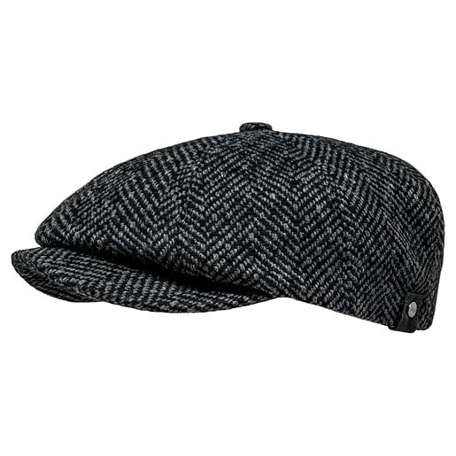 WEROR piatto coppola da uomo berretto piatto con visiera WEROR-280.1 (antracite, 56-57)