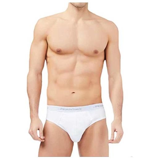 PRIMINTIMO set 3 slip uomo midi cotone bielastico mp401 made in italy taglie forti