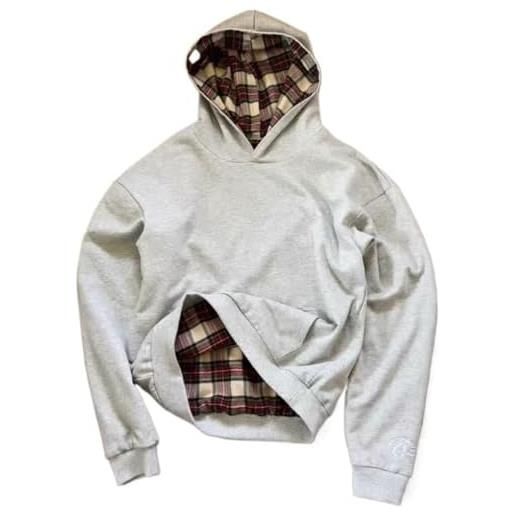 Felpa Con Cappuccio Uomo - Spartiti Musicali E Chitarra - Shirt84 - 100% Cotone