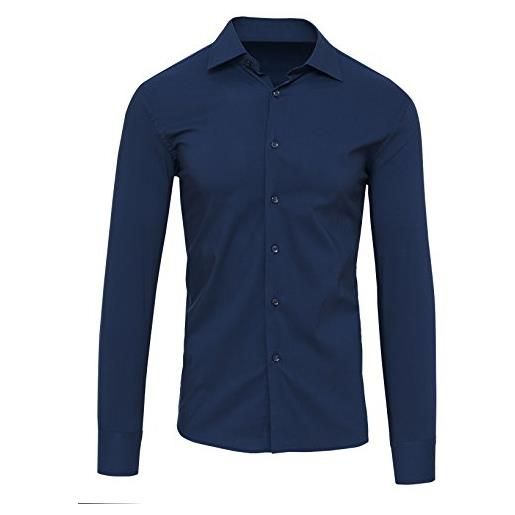 Camicie Da Maschio Casual Francese, Manica Lunga, Senza Tasca, Camicia Maschile Smoking Con Gemelli Un Matrimonio Formale Feste Bianco, Blu Da 8,39 € | DHgate
